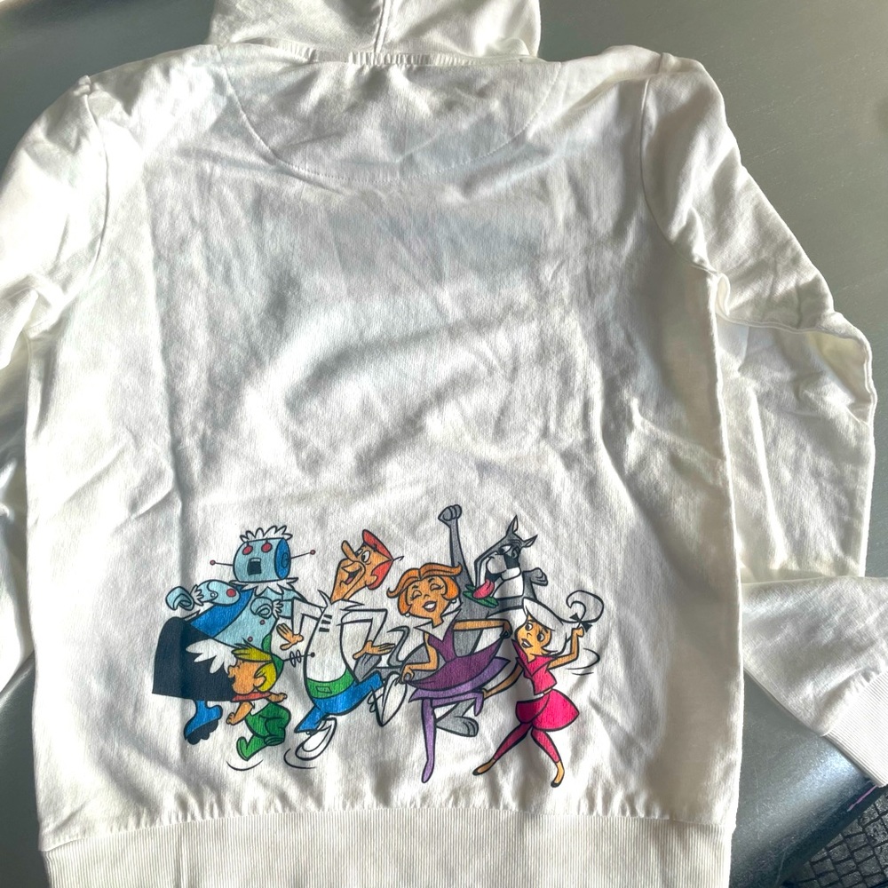 Kids hooded Jetsons sweatshirt size 14, NWT